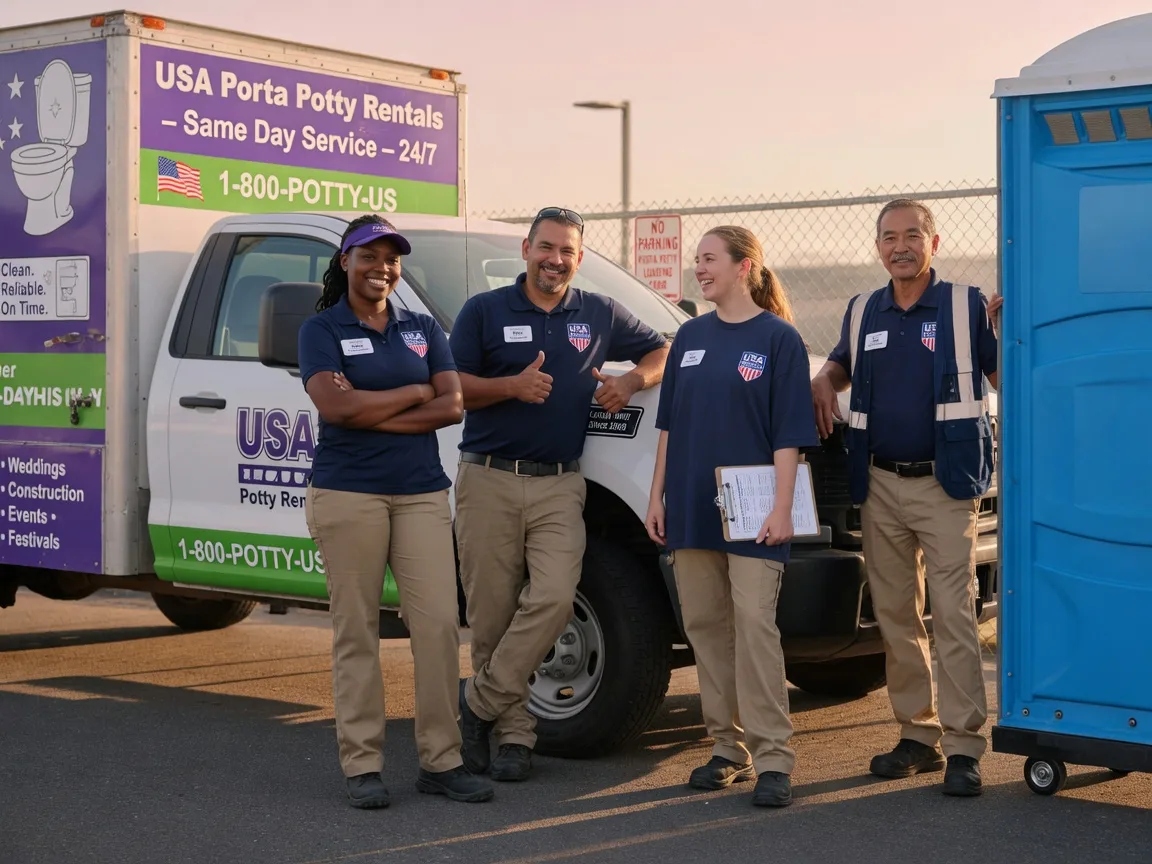 Porta Potty Rental company in Rush, KY